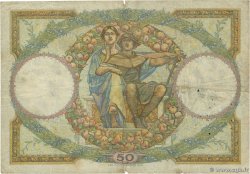 50 Francs LUC OLIVIER MERSON FRANCIA  1928 F.15.02 q.MB