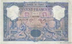 100 Francs BLEU ET ROSE FRANCE  1904 F.21.18a TB