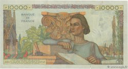 10000 Francs GÉNIE FRANÇAIS FRANCE  1949 F.50.20 VF