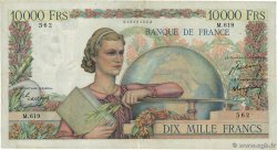 10000 Francs GÉNIE FRANÇAIS FRANCE  1950 F.50.26 TB