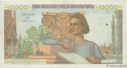 10000 Francs GÉNIE FRANÇAIS FRANKREICH  1950 F.50.37 fSS