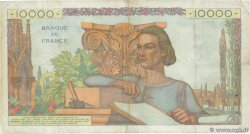10000 Francs GÉNIE FRANÇAIS FRANKREICH  1950 F.50.44 S