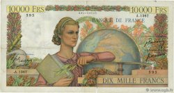 10000 Francs GÉNIE FRANÇAIS FRANCIA  1951 F.50.49 RC+