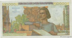 10000 Francs GÉNIE FRANÇAIS FRANCE  1951 F.50.53 VF