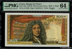 500 Nouveaux Francs MOLIÈRE FRANCE  1964 F.60.06 UNC-
