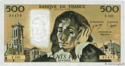 500 Francs PASCAL FRANKREICH  1979 F.71.19 fST+