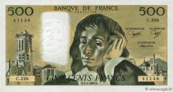 500 Francs PASCAL FRANCE  1985 F.71.33 AU