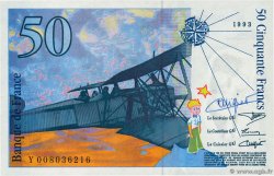 50 Francs SAINT-EXUPÉRY FRANCE  1993 F.72.02 pr.SPL