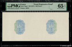 100 Francs LA FORTUNE type 1918 Essai FRANCE  1918 NE.1918.01e UNC