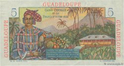 5 Francs Bougainville GUADELOUPE  1946 P.31 q.FDC