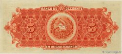 5 Pesos GUATEMALA  1918 PS.177 FDC