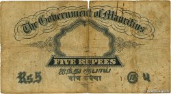 5 Rupees MAURITIUS  1930 P.20 G