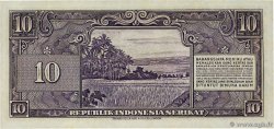 10 Rupiah INDONESIA  1950 P.037 q.FDC