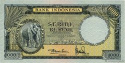 1000 Rupiah INDONESIA  1957 P.053a q.FDC