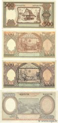 500 au 5000 Rupiah Lot INDONÉSIE  1958 P.060 au P.062 et P.064 pr.NEUF