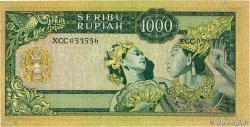 1000 Rupiah Remplacement INDONESIA  1960 P.088br UNC-