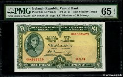 1 Pound IRLANDA  1974 P.064c FDC