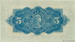 5 Francs MARTINIQUE  1942 P.16b pr.NEUF