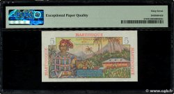 5 Francs Bougainville MARTINIQUE  1946 P.27 UNC