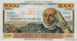 100 NF sur 5000 Francs Schoelcher REUNION  1971 P.56b UNC-