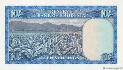 10 Shillings RHODESIA  1966 P.27a AU+