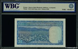 1 Dollar RHODESIA  1971 P.30b VF+