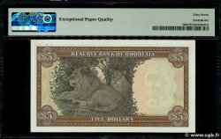 5 Dollars RHODESIA  1978 P.36b FDC