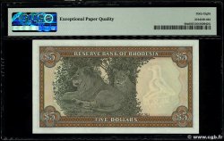 5 Dollars RHODESIA  1979 P.40 UNC
