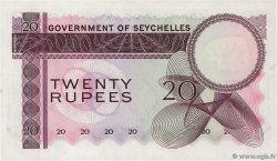 20 Rupees SEYCHELLES  1974 P.16c q.FDC