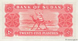25 Piastres SUDAN  1967 P.06c UNC-