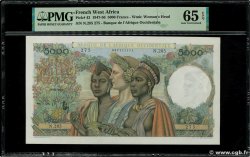 5000 Francs AFRIQUE OCCIDENTALE FRANÇAISE (1895-1958)  1950 P.43
