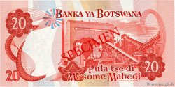 20 Pula Spécimen BOTSWANA (REPUBLIC OF)  1992 P.13s UNC