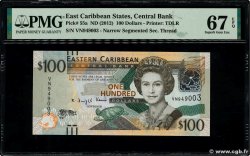 100 Dollars EAST CARIBBEAN STATES  2012 P.55a UNC