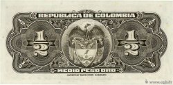 1/2 Peso Oro COLOMBIE  1948 P.345a NEUF