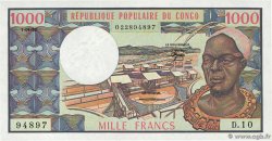 1000 Francs CONGO  1983 P.03e SC