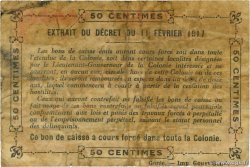 50 Centimes DAHOMEY  1917 P.01b SGE