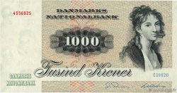 1000 Kroner DANEMARK  1986 P.053e SPL
