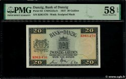 20 Gulden DANTZIG  1937 P.63 SC
