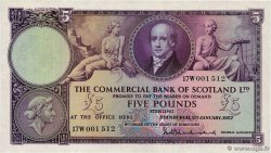 5 Pounds SCOTLAND  1957 PS.333 XF