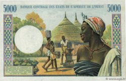 5000 Francs STATI AMERICANI AFRICANI  1976 P.104Aj SPL