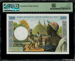 5000 Francs WEST AFRICAN STATES  1977 P.604Hm UNC