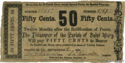 50 Cents ESTADOS UNIDOS DE AMÉRICA Franklin 1862 P.- MBC