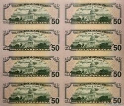 50 Dollars Planche UNITED STATES OF AMERICA Cleveland 2006 P.527 UNC