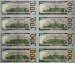 100 Dollars Planche ESTADOS UNIDOS DE AMÉRICA Atlanta 2009 P.536 FDC
