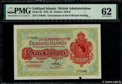 5 Pounds FALKLAND ISLANDS  1975 P.09b UNC-