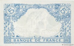 5 Francs BLEU FRANCIA  1916 F.02.42 SC+