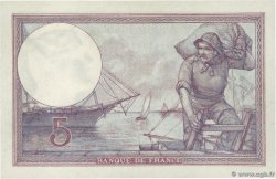 5 Francs FEMME CASQUÉE FRANKREICH  1920 F.03.04 fST