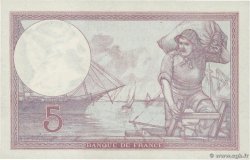5 Francs FEMME CASQUÉE modifié FRANCIA  1940 F.04.18 FDC