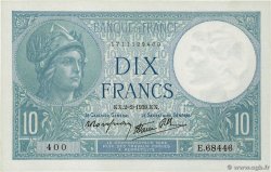 10 Francs MINERVE modifié FRANCE  1939 F.07.01 UNC-