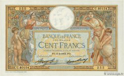 100 Francs LUC OLIVIER MERSON grands cartouches FRANCE  1933 F.24.12a XF+